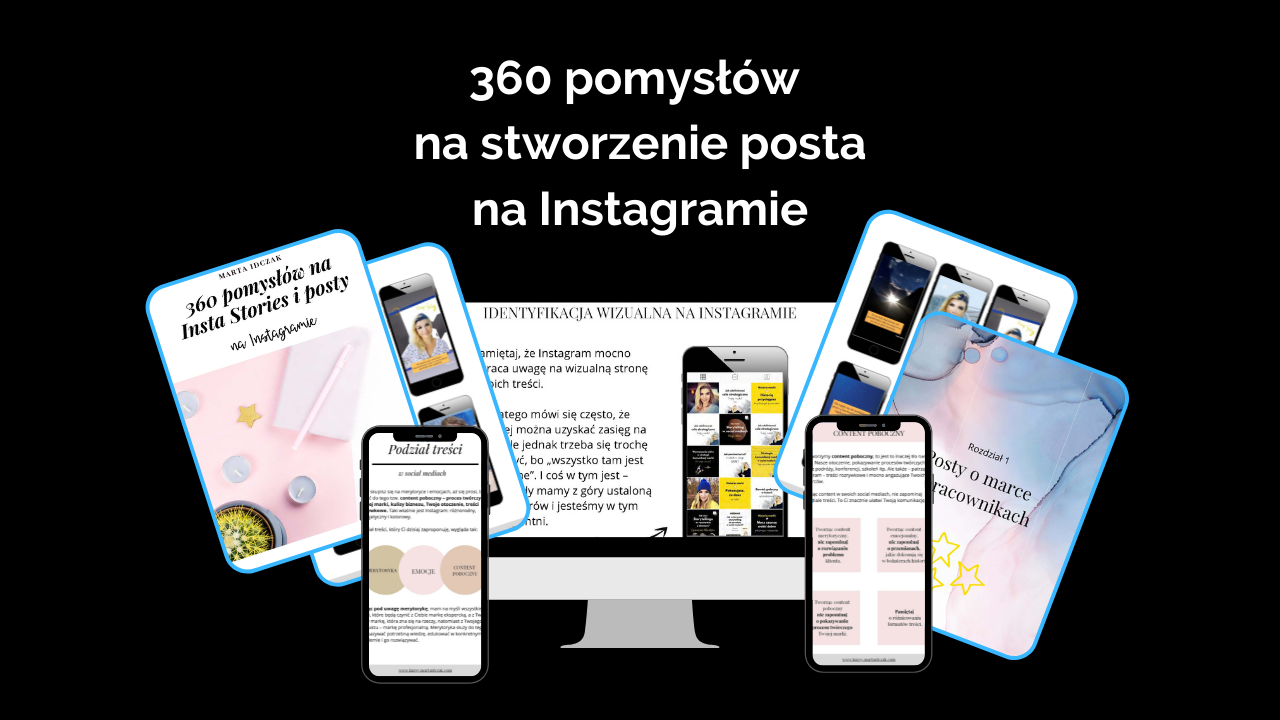 E-book - 360 pomysłów na Insta Stories i posty na Instagramie